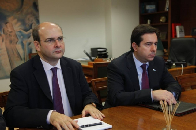 Συνάντηση Χατζηδάκη με τη δήμαρχο του Σίτι του Λονδίνου