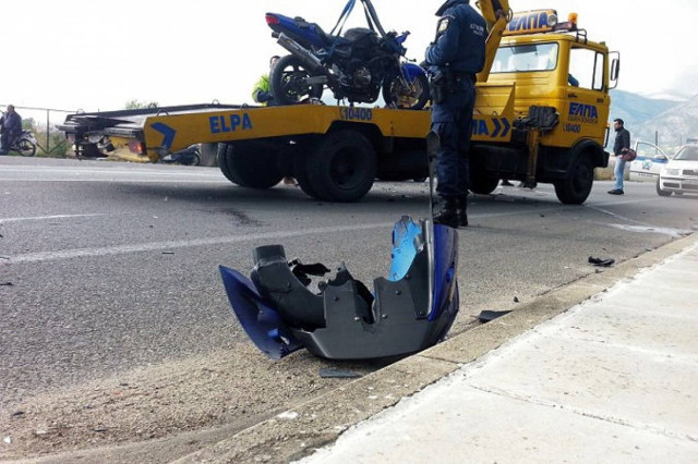 Χίος: Τετραπλή καραμπόλα με νεαρή τραυματία