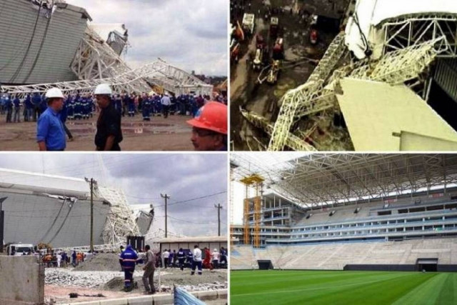 ΣΟΚ: Δυο νεκροί στα έργα για το Μουντιάλ της Βραζιλίας