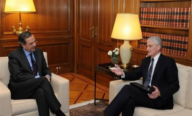 Συνάντηση Σαμαρά με τον πρόεδρο της Microsoft Κεντροανατολικής Ευρώπης