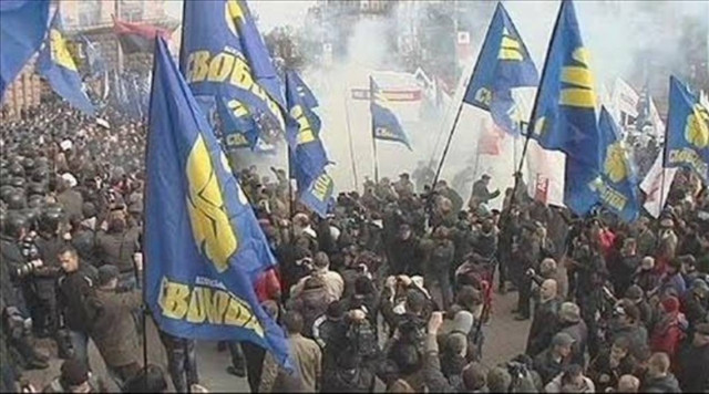 Ουκρανία: Περίπου 100 αστυνομικοί τραυματίστηκαν στο Κίεβο