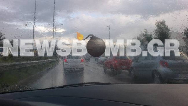 Κυκλοφοριακό κομφούζιο στην Αττική λόγω κακοκαιρίας