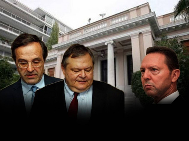 Ο Στουρνάρας «αδειάζει» Σαμαρά-Βενιζέλο