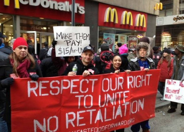 Νέα απεργία των εργαζομένων στα φαστ-φουντ