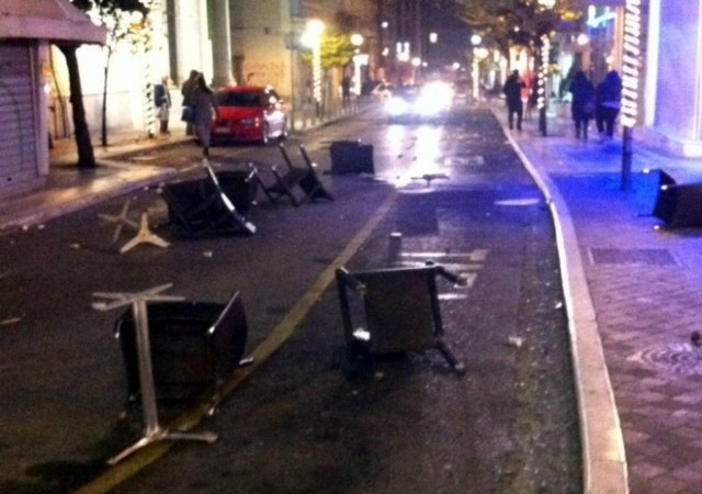 Επεισόδια και δακρυγόνα στο Αγρίνιο