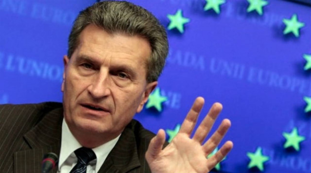 Έτινγκερ:Η Ελλάδα μπορεί να καταστεί ενεργειακός κόμβος για την Ευρώπη