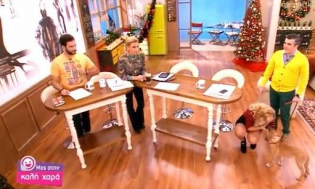 Το «ατύχημα» στην εκπομπή «Μες στην Καλή Χαρά»