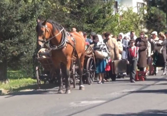Fail στιγμή σε γύρισμα ταινίας... (βίντεο)