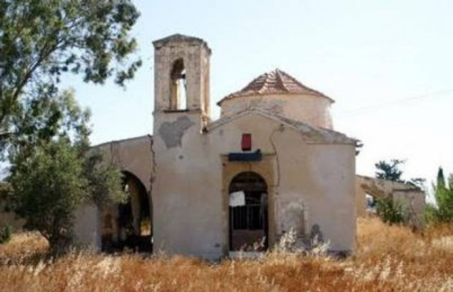 Συγκίνηση στη τελετή παράδοσης του ναού στο κατεχόμενο Τραχώνι