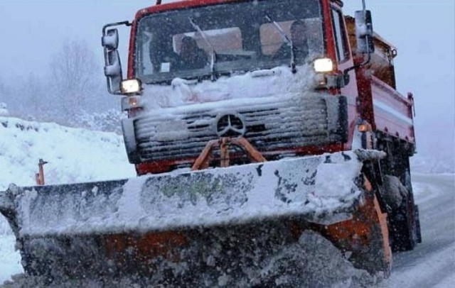 Πήλιο: Άγνωστος απείλησε με όπλο χειριστές εκχιονιστικού μηχανήματος