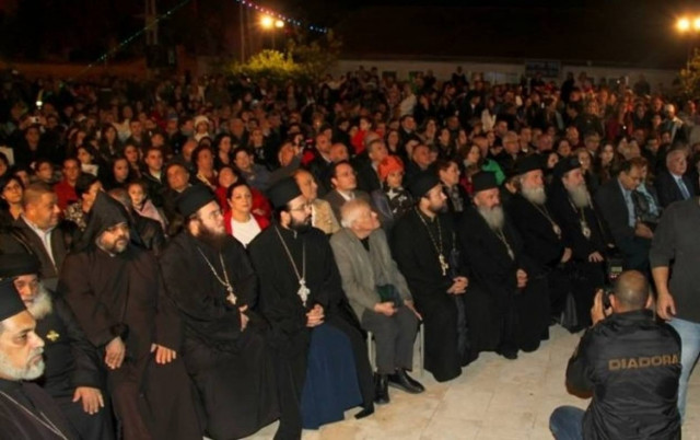 Το Χριστουγεννιάτικο δέντρο στο Πατριαρχείο Ιεροσολύμων (photos)