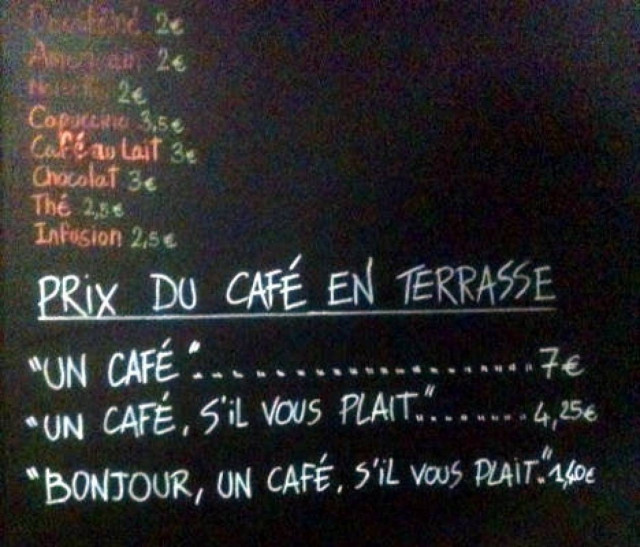 Αν είστε... αγενείς μην πάτε σε αυτό το καφέ!