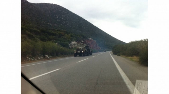 Συναγερμός στην Κρήτη: Βλάβη σε στρατιωτικό όχημα - Χύθηκαν λάδια