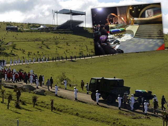 Η Νότια Αφρική «αποχαιρέτησε» τον Νέλσον Μαντέλα