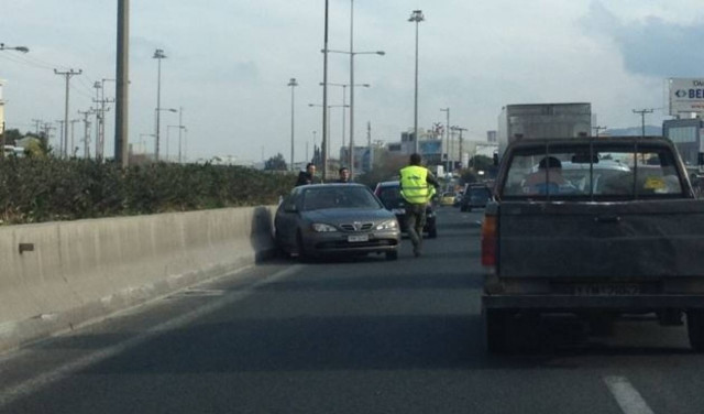 ΤΩΡΑ: Ουρές χιλιομέτρων στην Εθνική Οδό λόγω ατυχήματος