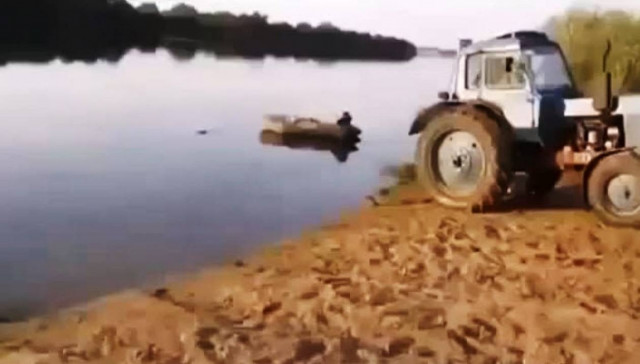 Αυτό θα πει "καλή ψαριά..." (βίντεο)