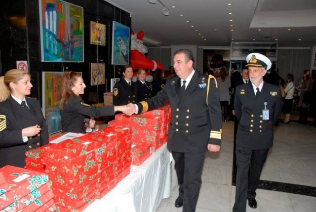 Χριστουγεννιάτικη γιορτή του ΠΝ στο Πολεμικό Μουσείο