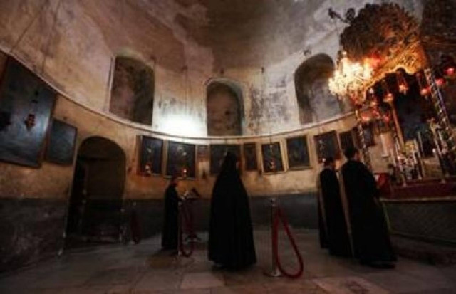 Ανακαινίζεται ο Ναός της Βηθλεέμ