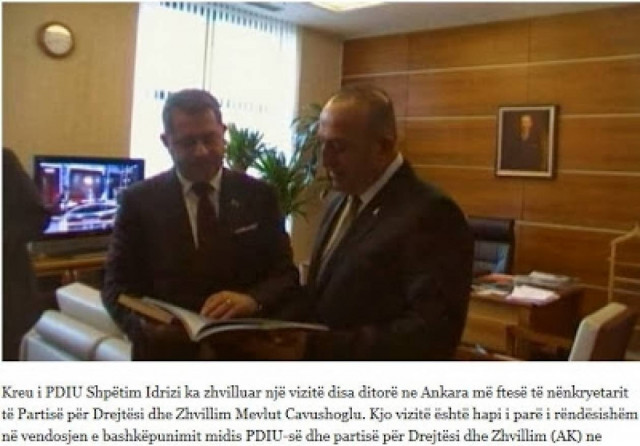 Οι Αλβανοτσάμηδες έχουν την υποστήριξη της Τουρκίας