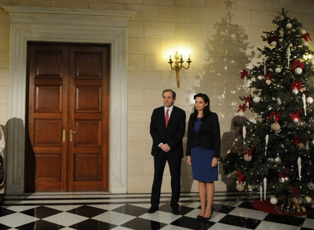 Χριστουγεννιάτικα κάλαντα σε Σαμαρά - Βενιζέλο