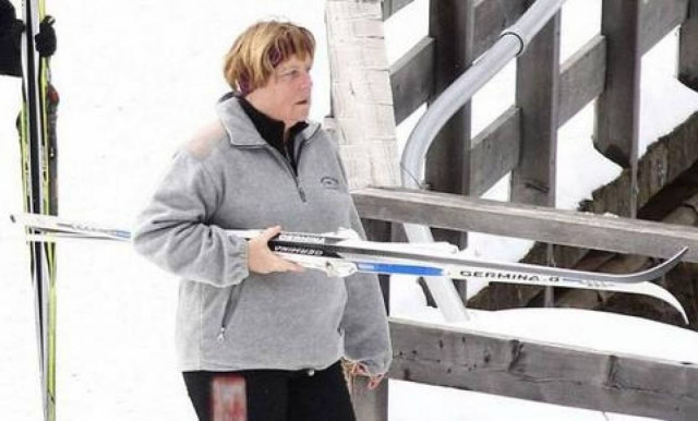 Για σκι στο Σεν Μόριτζ η Αγκελα Μέρκελ
