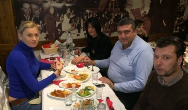 Τα τσιπουράκια της στη Λάρισα ήπιε η Ραχήλ