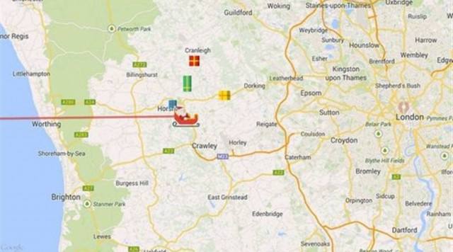 Google: Ακολουθήστε τον Άγιο Βασίλη στο ταξίδι του