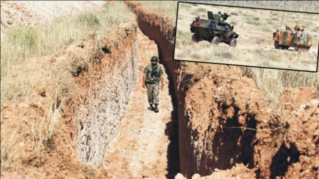 Η Τουρκία άρχισε τη δημιουργία τάφρου στα σύνορα με Συρία