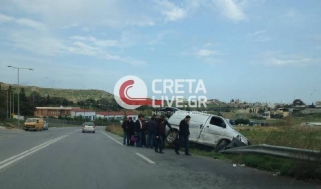 «Άγιο» είχε ο οδηγός!