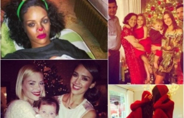 Πώς πέρασαν οι stars τα Χριστούγεννα;