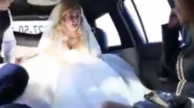 Η νύφη αγρίεψε! (βίντεο)
