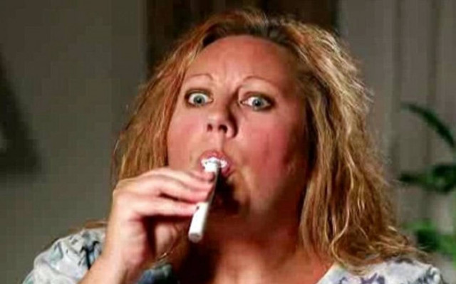 Απίστευτο: Είναι εθισμένη στο να τρώει...