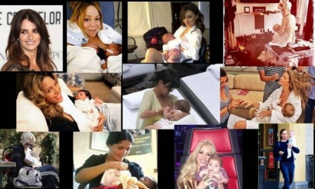 Διάσημες μαμάδες αποθεώνουν το δημόσιο θηλασμό!