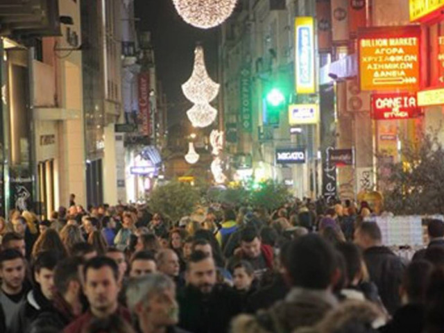 Πεσμένος κατά 10% ο τζίρος την εορταστική περίοδο