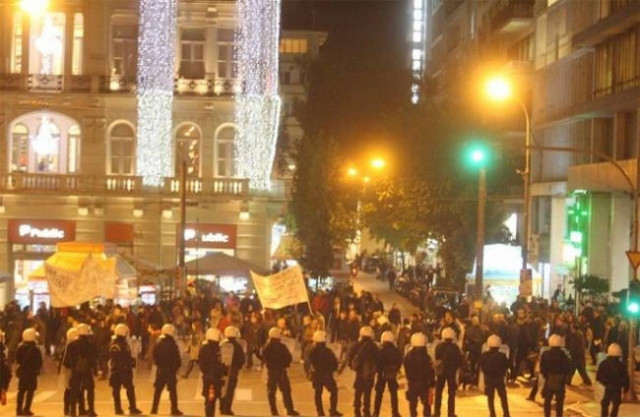 Ολοκληρώθηκε η συγκέντρωση διαμαρτυρίας στην Ομόνοια