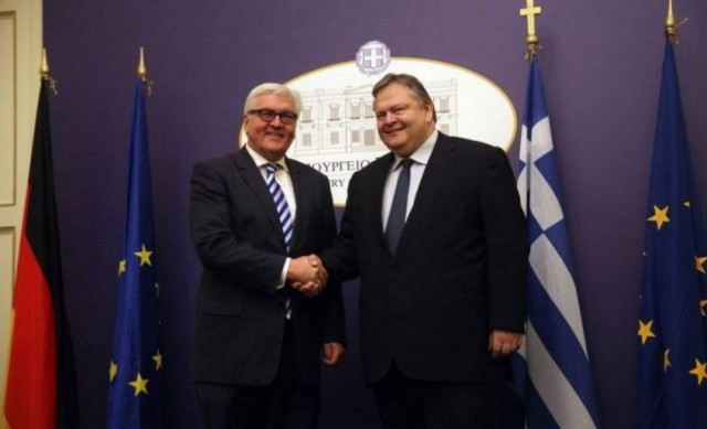 Σταινμάγιερ σε Βενιζέλο: Σε καλό δρόμο η Ελλάδα