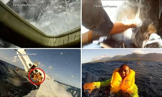 Βίντεο-ΣΟΚ: Δείτε λεπτό προς λεπτό τη συντριβή αεροσκάφους