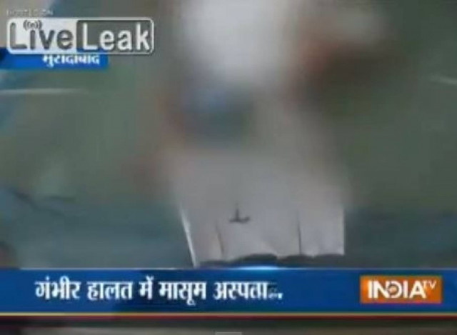 Πα - Τέρας προσπάθησε να κάψει ζωντανή τη νεογέννητη κόρη του! (vid)