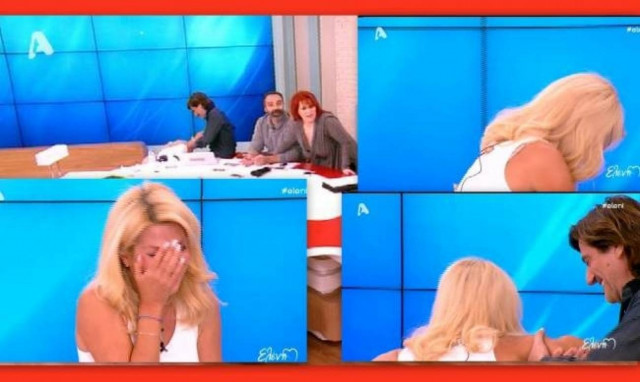 Ελένη Μενεγάκη: Έπεσε κάτω από τα γέλια