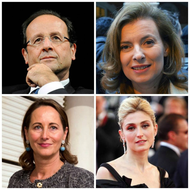 Φρανσουά Ολάντ: Οι γυναίκες του προέδρου