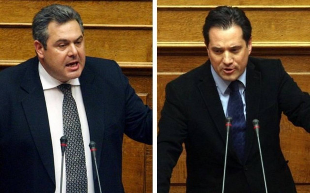 Συζητήθηκε στο Πολυμελές Πρωτοδικείο η αγωγή Καμμένου κατά Άδωνι