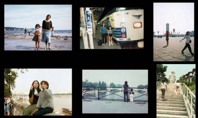 Φωτογραφίζεται στα ίδια μέρη που είχε φωτογραφηθεί όταν ήταν παιδί