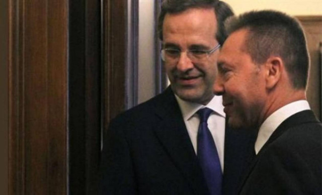 Για προϋπολογισμό και τρόικα συζήτησαν Σαμαράς-Στουρνάρας