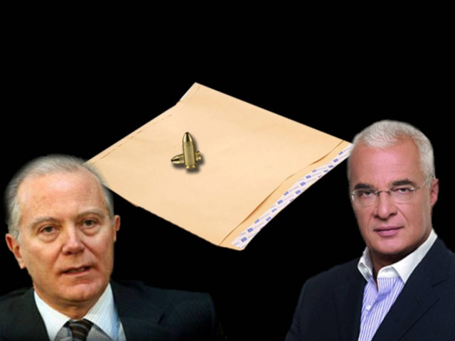 Φάκελος με σφαίρες και απειλητικά σημειώματα σε Προβόπουλο-Πρετεντέρη