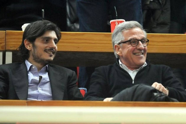 Στο ΟΑΚΑ ο Αλέξανδρος Σαμαράς, προσκεκλημένος του Δ. Γιαννακόπουλου