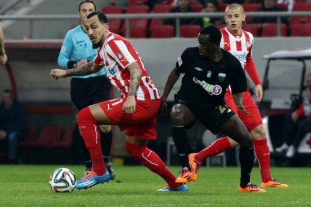 Στο ρελαντί ο Ολυμπιακός, 2-0 τον Λεβαδειακό (photos)