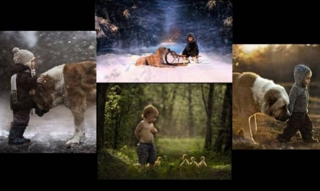 Μεγαλώνοντας με τα ζώα-Η δυνατή σχέση αγάπης μέσα από φωτογραφίες