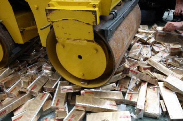 Καταστράφηκαν λαθραία τσιγάρα και καπνός αξίας 10 εκατ. ευρώ
