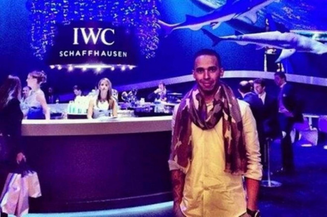 Όταν ο Χάμιλτον συνάντησε την Αντριάνα Λίμα (photos+video)