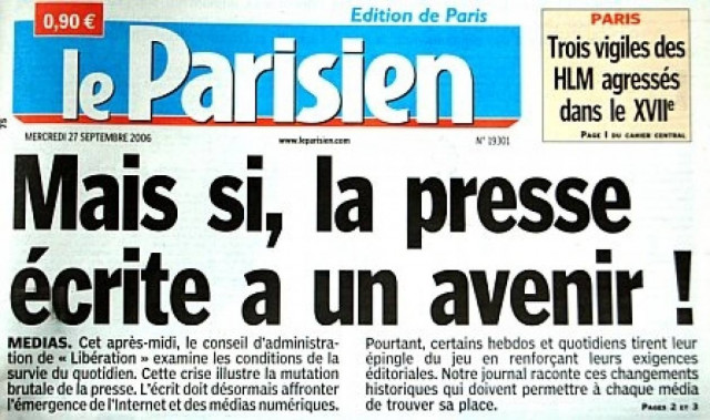 Απεργούν στην Le Parisien